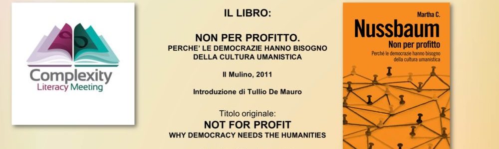 De Simone - Nussbaum- Non per profitto-Literacy 2018 Politica Economia